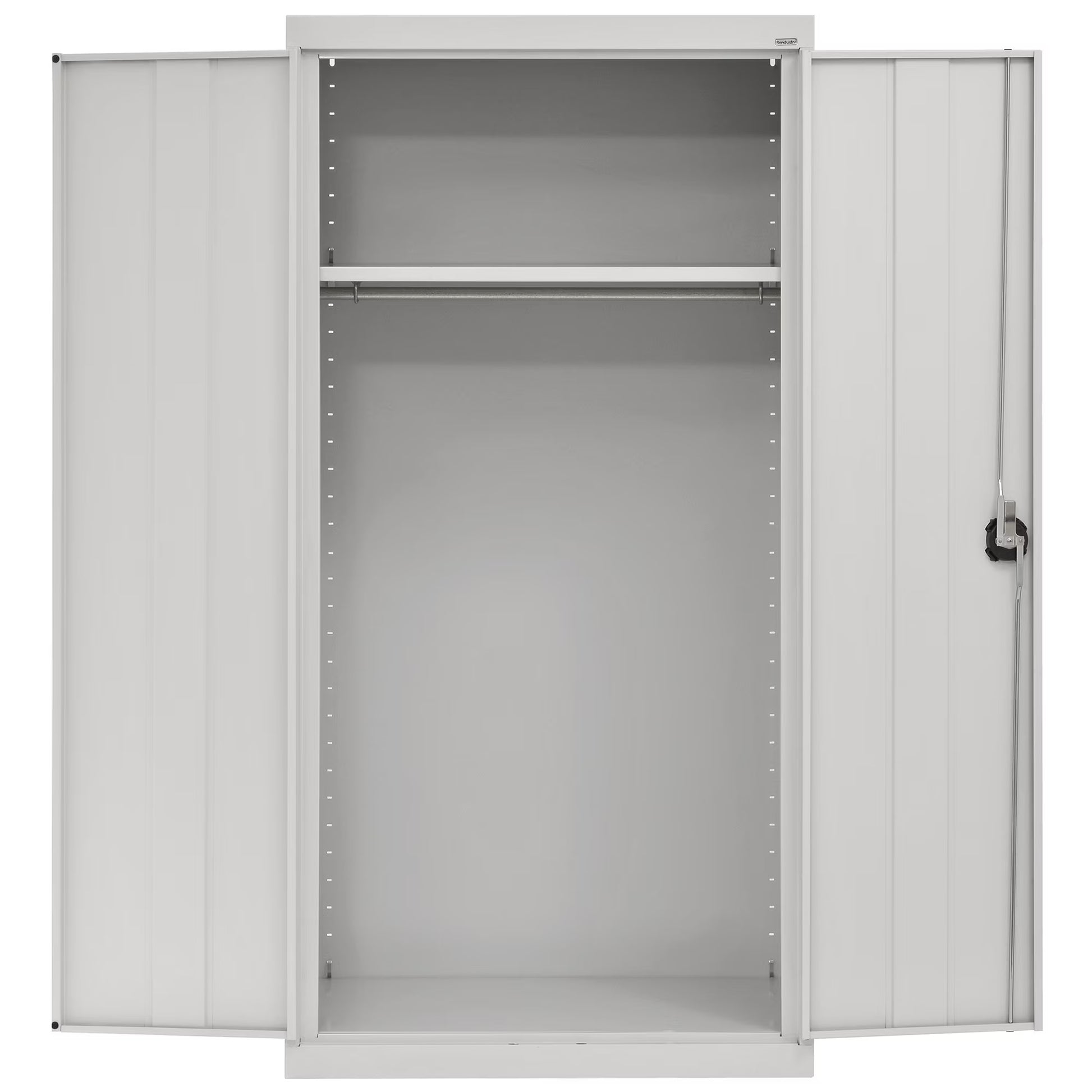 Elite Series Wardrobe Cabinet with Adjustable Shelf, 36"W x 24"D x 72"H, Dove Gray