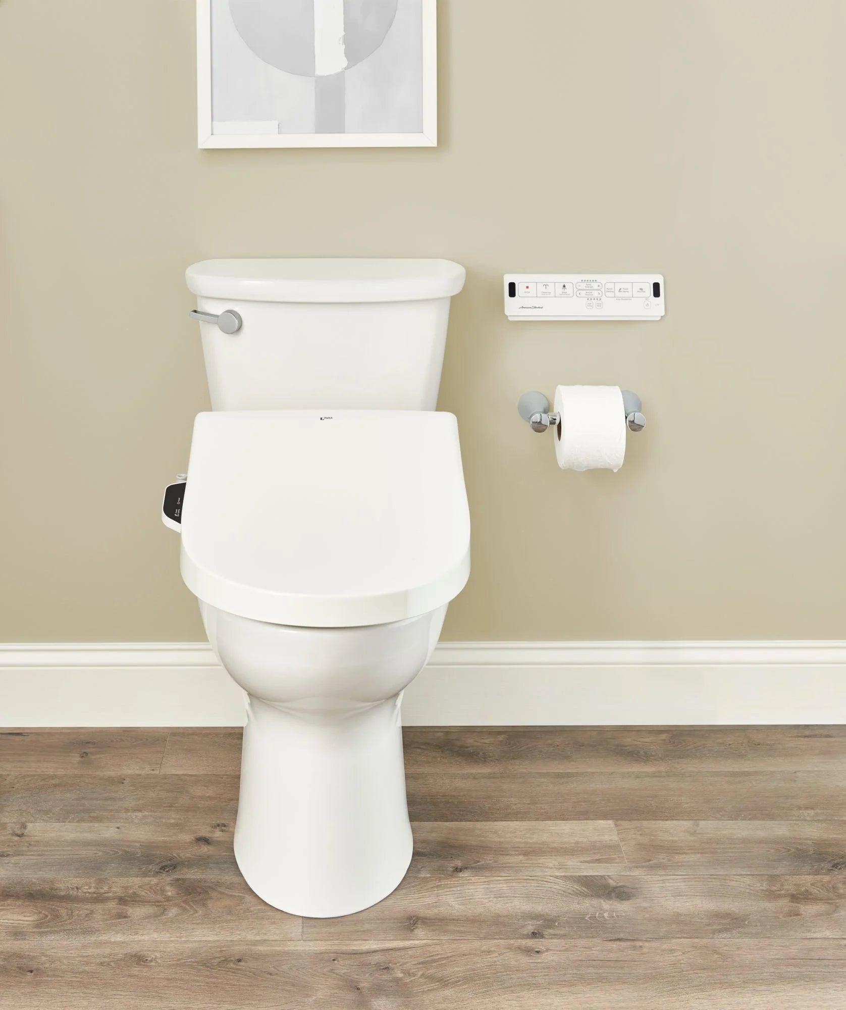 American Standard INAX 415 Heated Dual Nozzle Shower Bidet Toilet Seat w/Remote