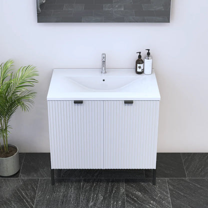 Nicole 2D 80 Floating Bathroom Vanity (32" Width)