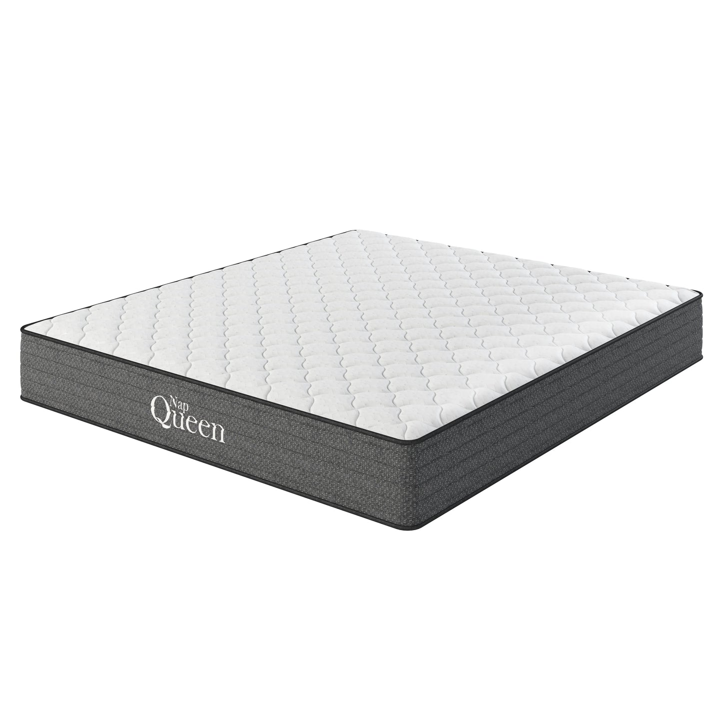 NapQueen Victoria 10" Medium Firm, Hybrid of Cooling Gel Infused Memory Foam and Pocket Spring Mattress, Queen Size