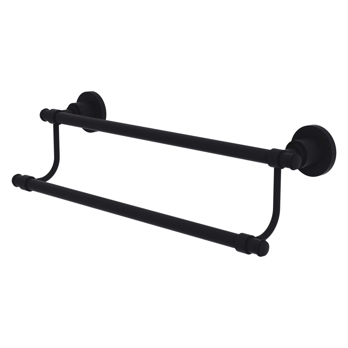 Washington Square Collection 30-in Double Towel Bar in Brushed Bronze