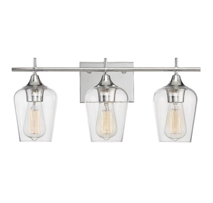 Elegant Octave Bathroom Vanity Light