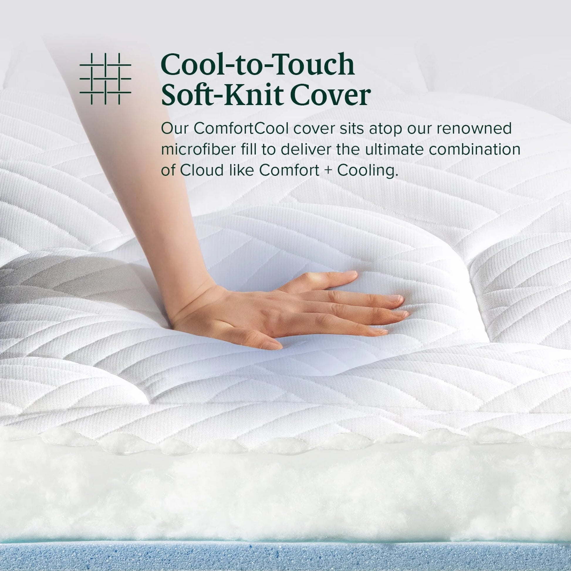 Zinus 12" Winter Cloud Memory Foam Mattress, Made of US Foam and Global Materials, Queen