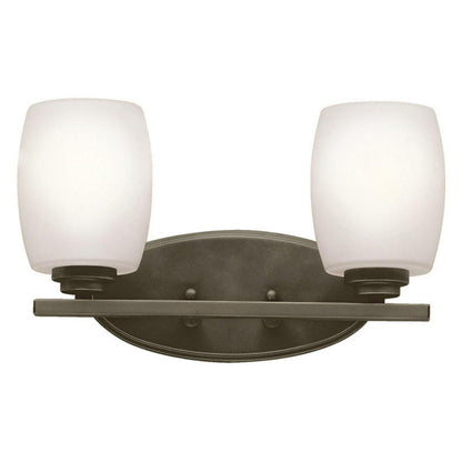 Eileen 2-Light 14′′ Bathroom Vanity Light in Olde Bronze