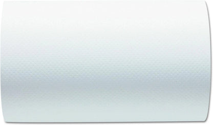 26610 Hardwound Paper Towel Roll, Nonperforated, 9 x 400ft, White (12 rolls)