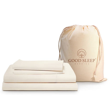 Good Sleep Bedding 100% Egyptian Cotton Split King Sheets, Luxury 1000 Thread Count 5 Piece Sheets & Pillowcases Set - Sage