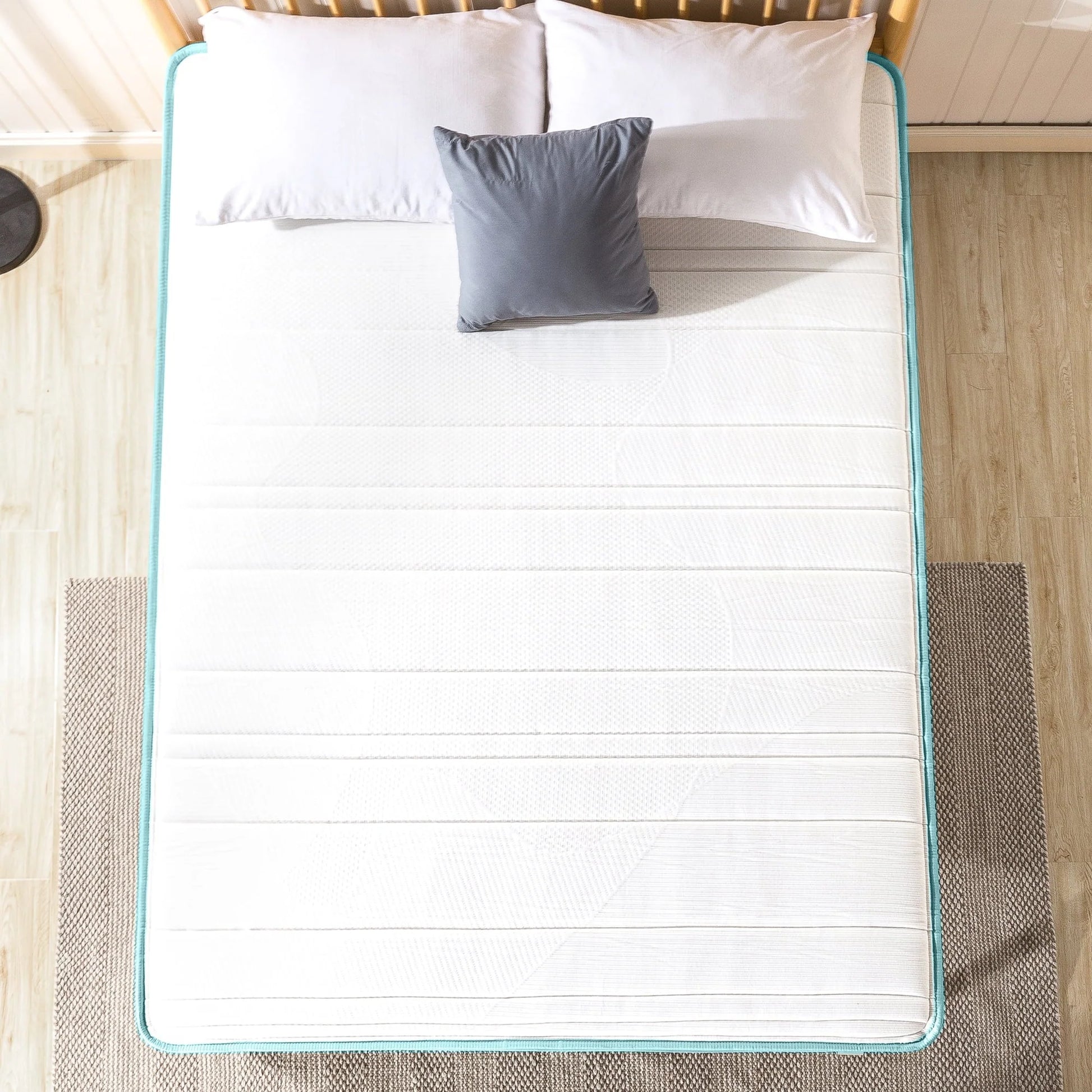 Zinus Green Tea Infused Euro Top 8" Innerspring Mattress, Queen
