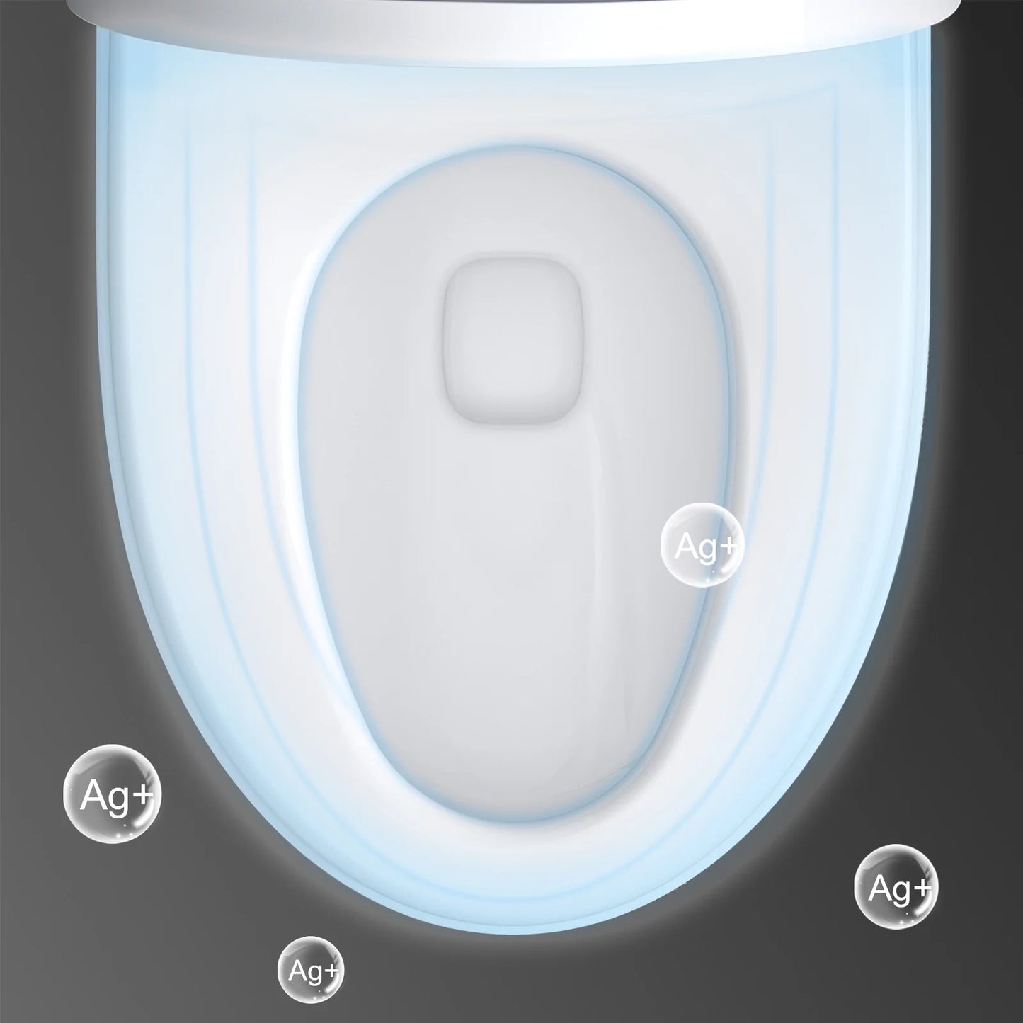 HOROW Tankless Toilet, Modern Smart Toilet without bidet, Self Cleaning One Piece Toilet with Warm Elongated Seat,Heated Toilet HR-T10SD