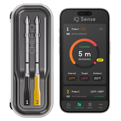 Chef iQ Smart Thermometer and Hub, 2-probe Set