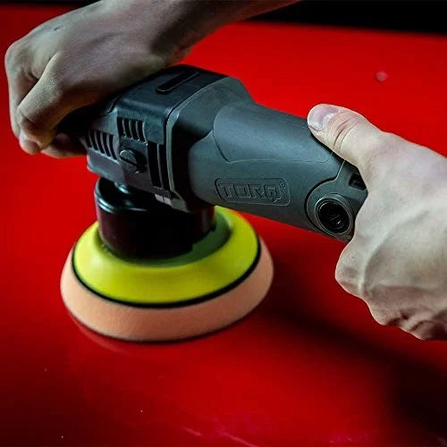 Chemical Guys BUF_209X TORQX Random Orbital Polisher, Complete Detailing Kit with Pads, Pad Cleaner & Conditioner, Towels (Safe for Cars, Trucks, SUVs, & More) 700W, Orbit 8mm - 12 Items