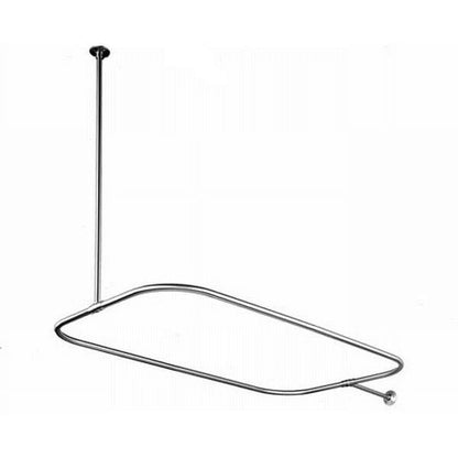 Kingston Brass CC3151 Rectangular Shower Curtain Rod CC3151