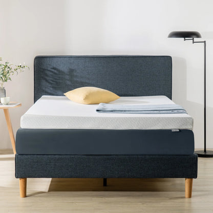 Zinus 4" 7-Zone Cooling Gel Memory Foam Mattress Topper, Twin