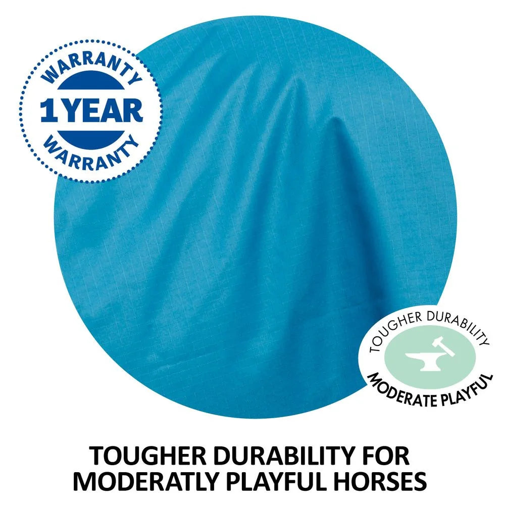 STORM SHIELD Classic II Medium Horse Turnout Blanket | Color Royal | Size 74