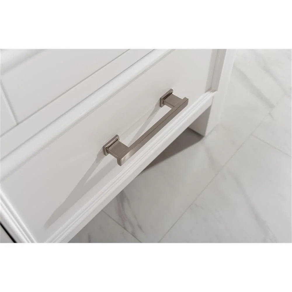 Design Element Estate 102" Double Sink Bathroom Vanity Modular Set in White