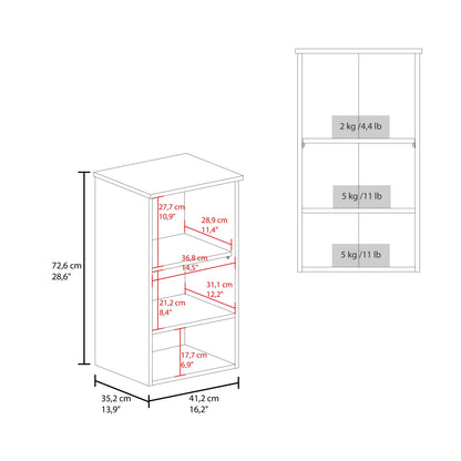 Carrizo Medicine Cabinet In Melamine with One Door,White,White Melamine Bath Faucets Bathroom Storage