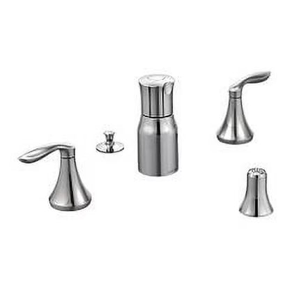 Moen T5220 Chrome two-handle bidet faucet