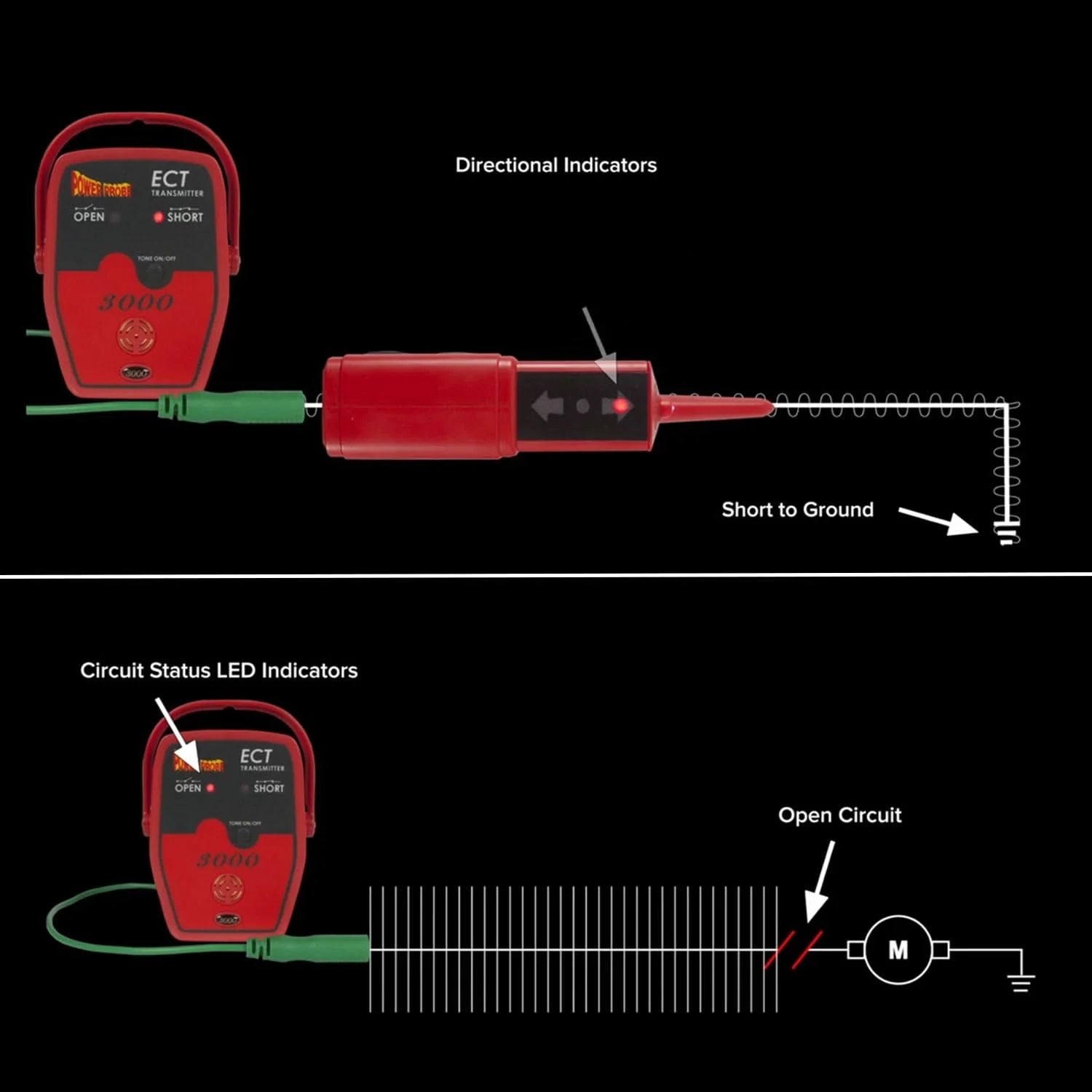 Power Probe PWP-PPECT3000 - ECT3000 Short/Open Electrical Circuit Tester