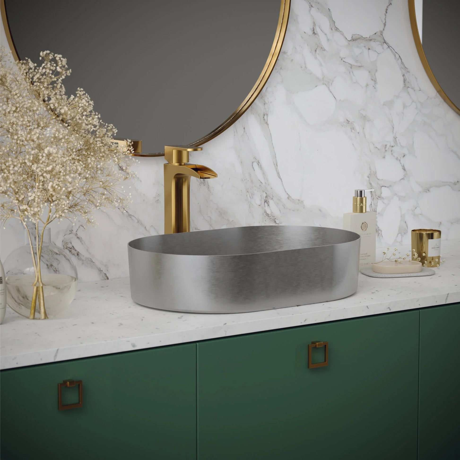 Karran Usa Kbf442 Kassel 1.2 GPM Vessel Single Hole Bathroom Faucet - Copper