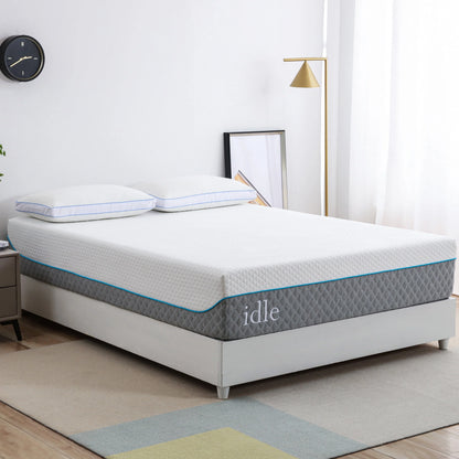 MLILY Idle 12 inch Gel Memory Foam Mattress, Twin Size Mattress in a Box, Medium