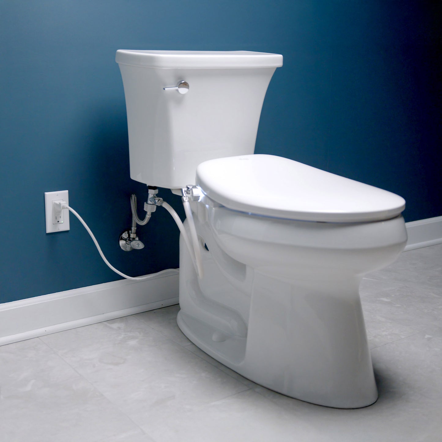 Bio Bidet BB-550 Electric Elongated Bidet Toilet Seat