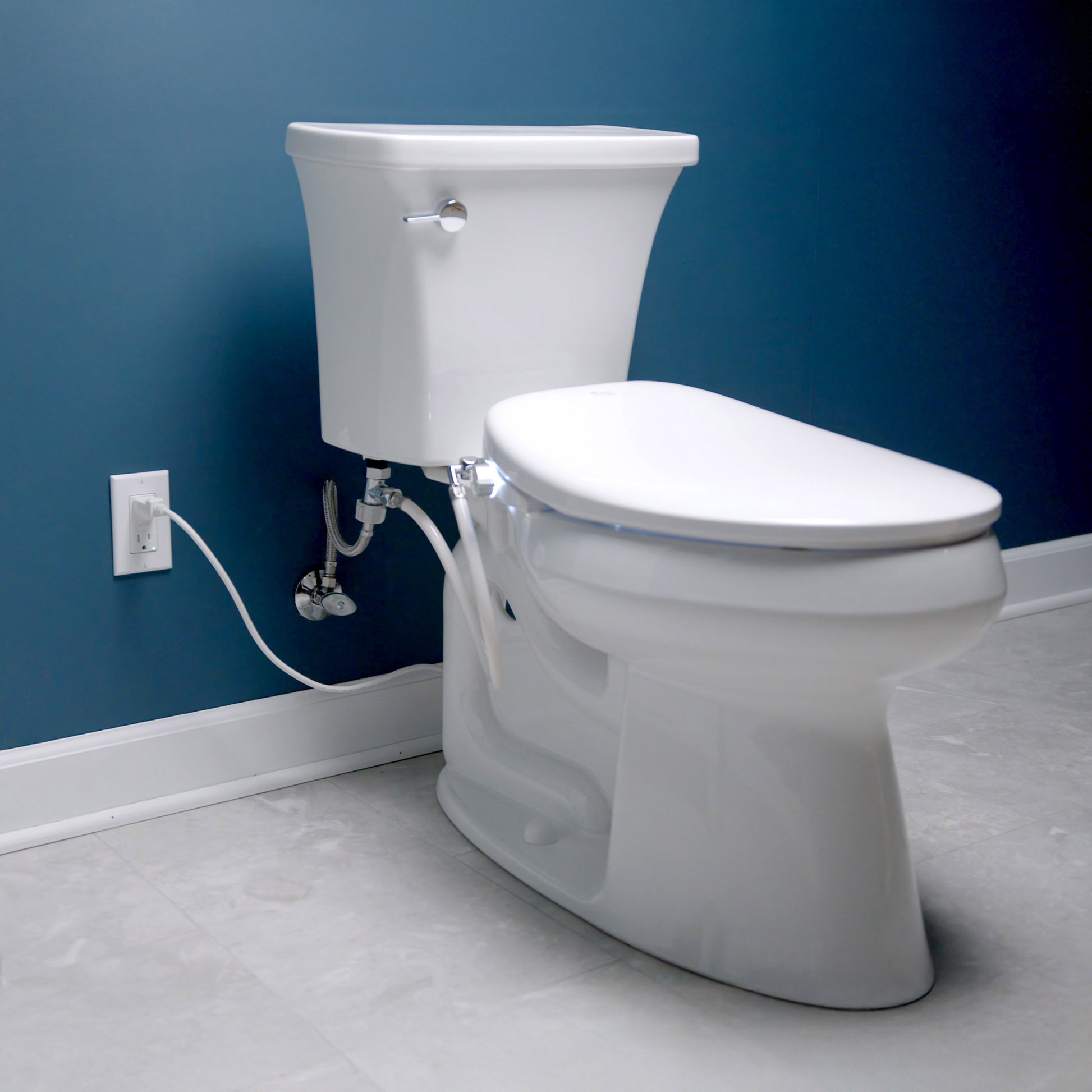 Bio Bidet BB-550 Electric Elongated Bidet Toilet Seat