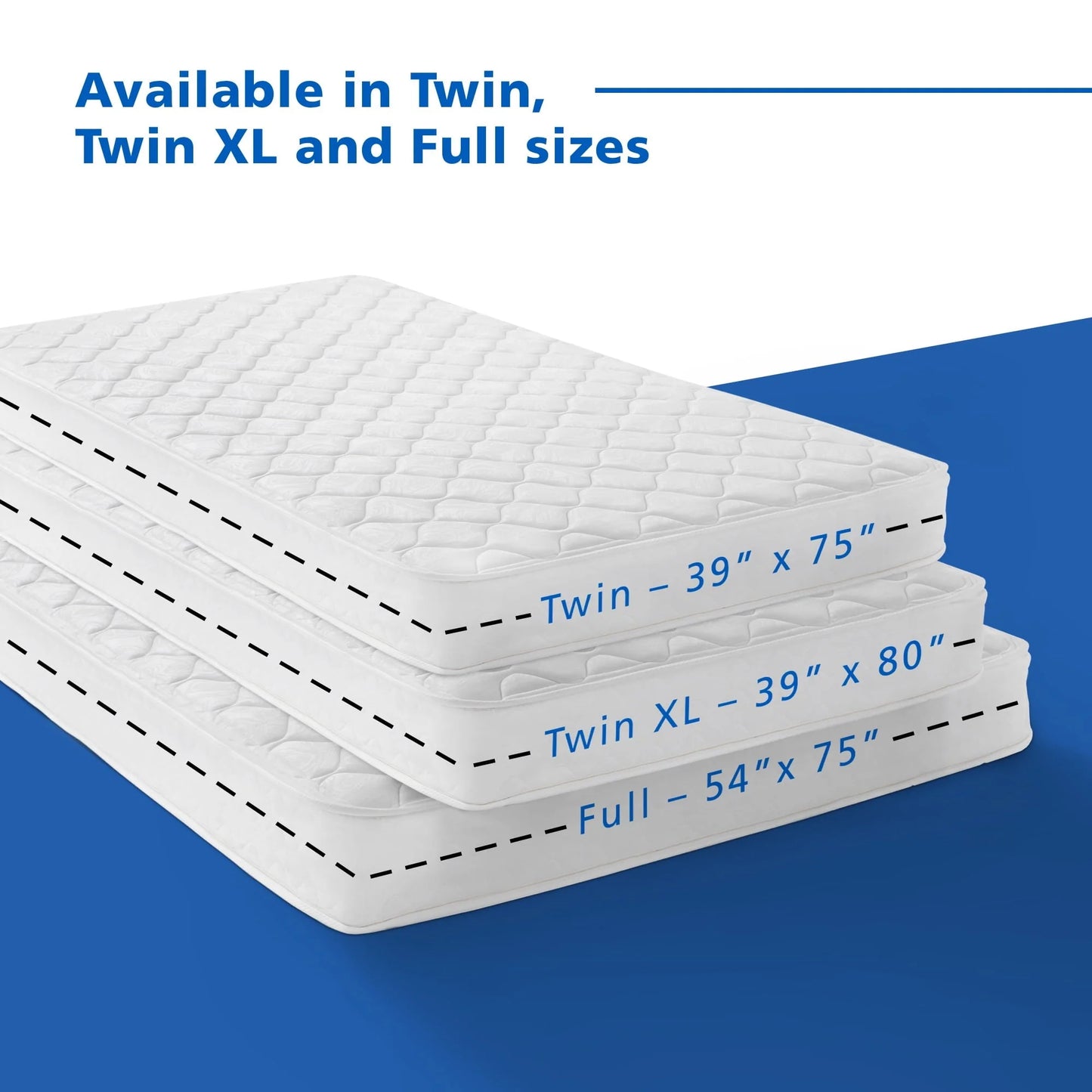 Mainstays 6" Innerspring Coil Mattress, Twin