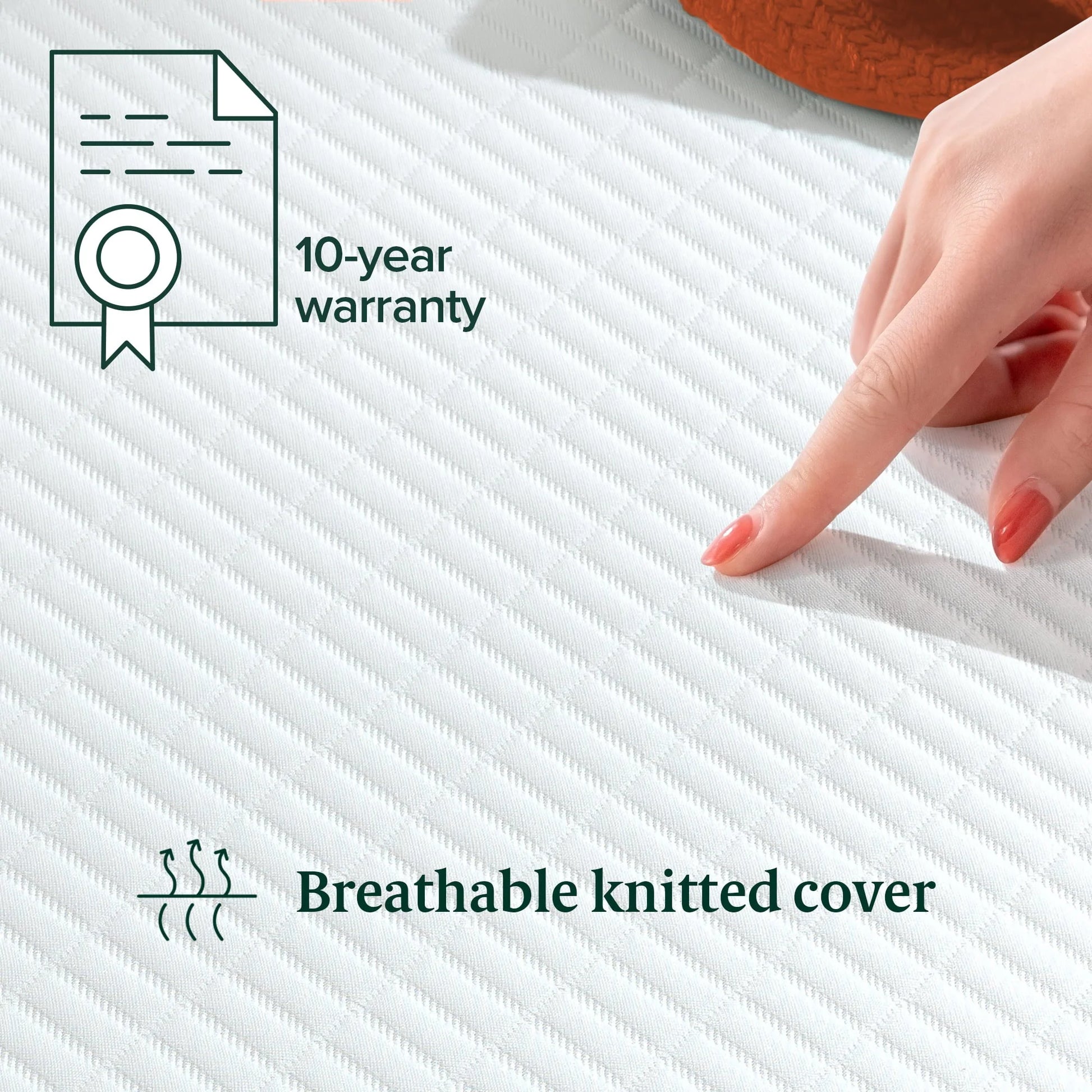 Zinus 8" Green Tea Arie Memory Foam Mattress, Full