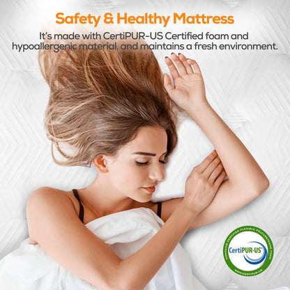 King Mattress, Famistar 13 Inch Memory Foam Mattress King Size, Innerspring Hybrid King Bed Mattress in a Box Medium Firm with Motion Isolation & Strong Support & Pressure Relief, CertiPUR-US