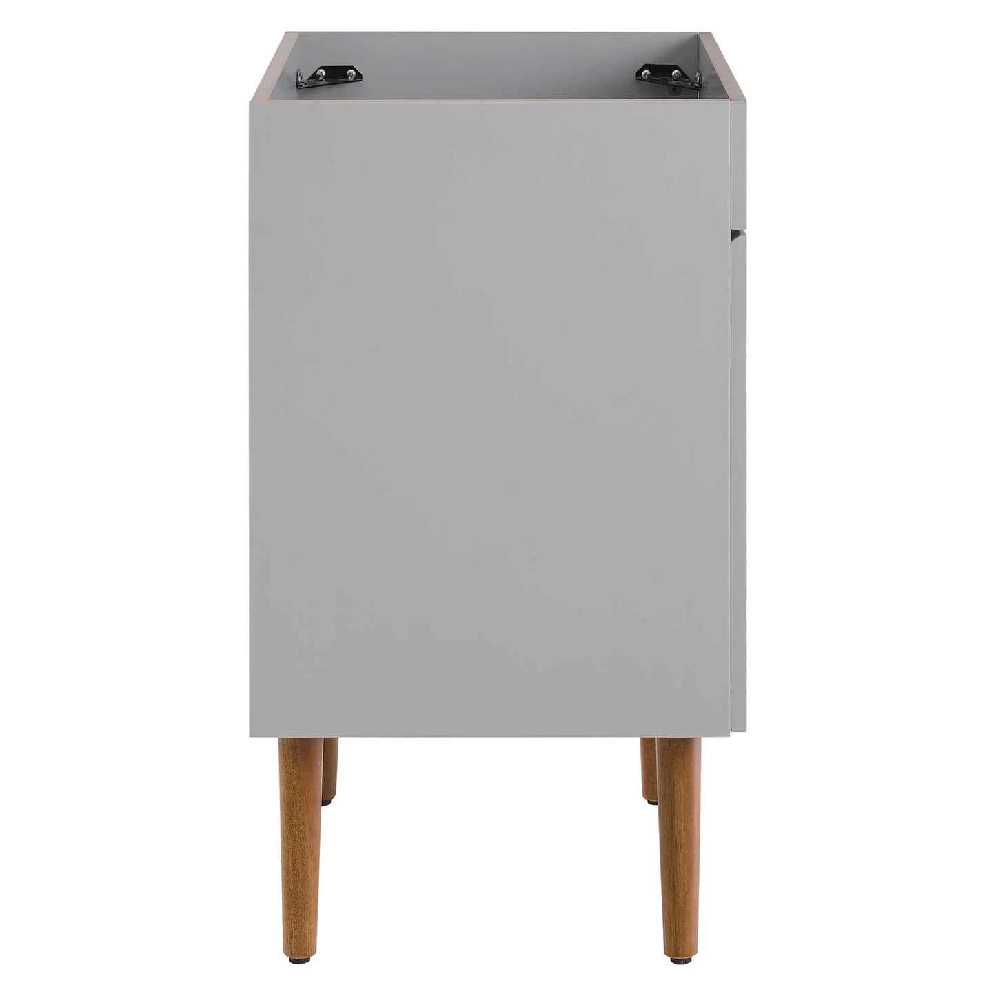 Modway Harvest 24" Bathroom Vanity Cabinet (Sink Basin Not Included) in Gray Walnut