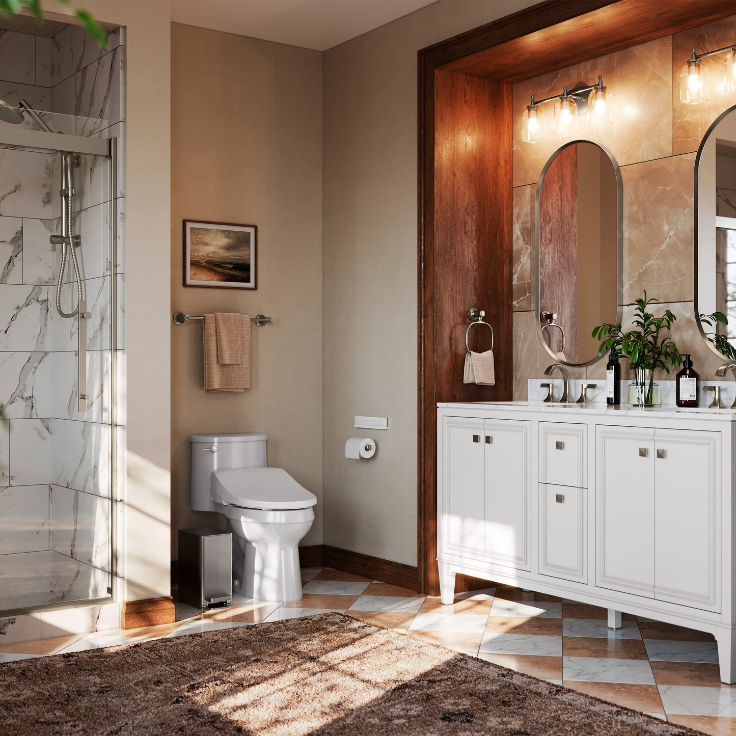 Kohler PureWash E875 Bidet Toilet Seat with Remote Control