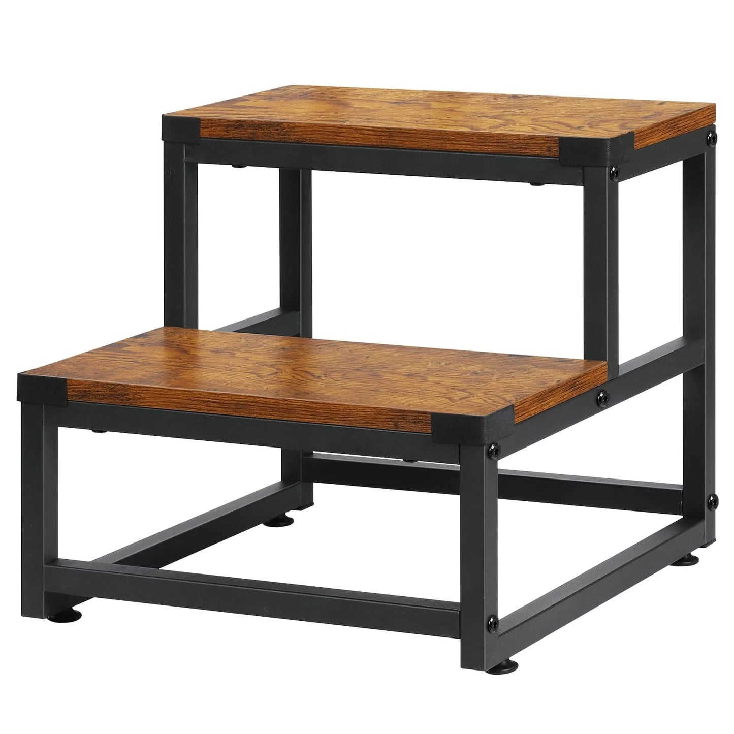 Wooden Step Stools for Adults Kids, Kitchen Step Stools, Heavy Duty 2 Step Stool for Adults, Foot Stool, Bathroom Stools