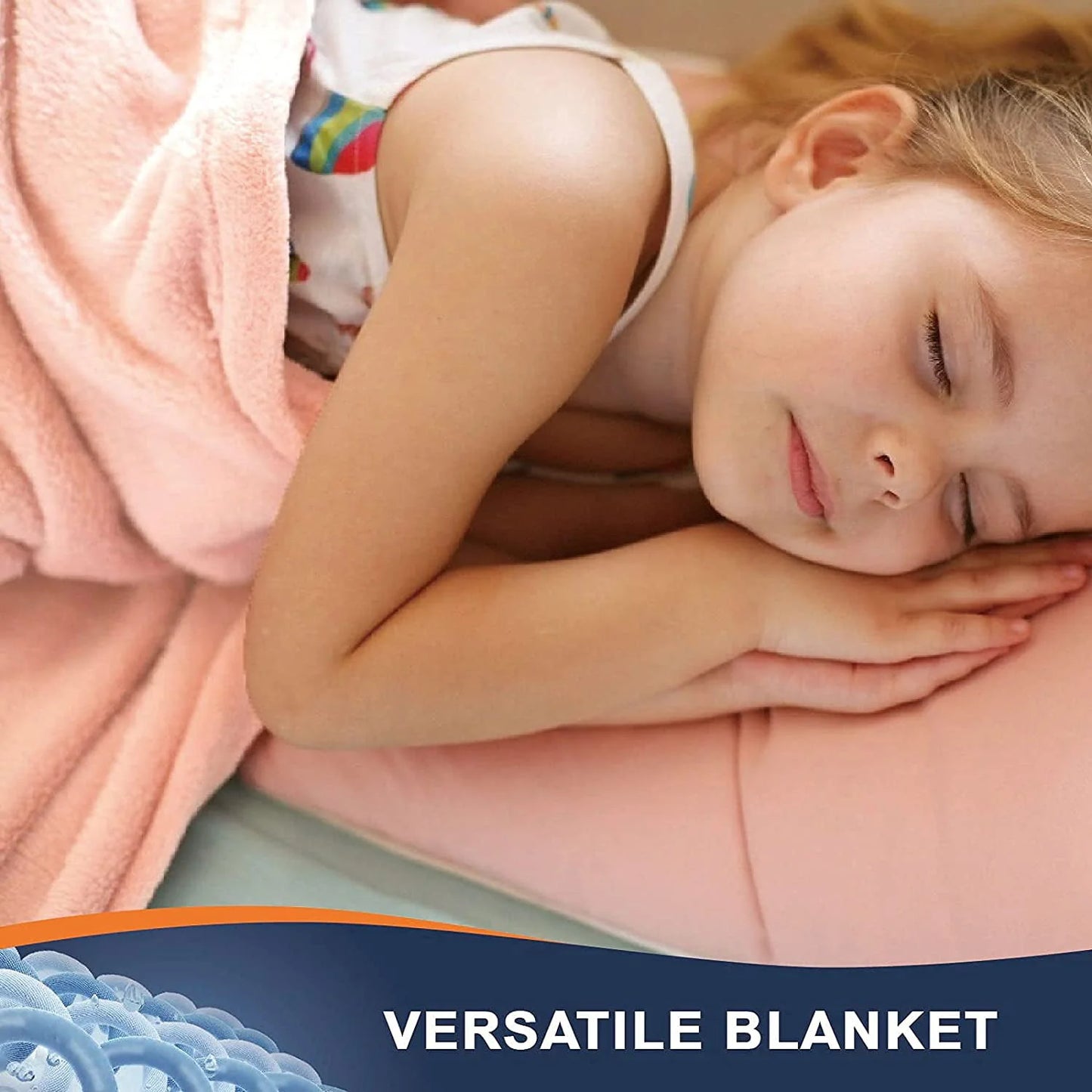 Walensee Ultra Soft Microplush Fleece Throw Blanket, 50" x 60", Pink, Machine Washable