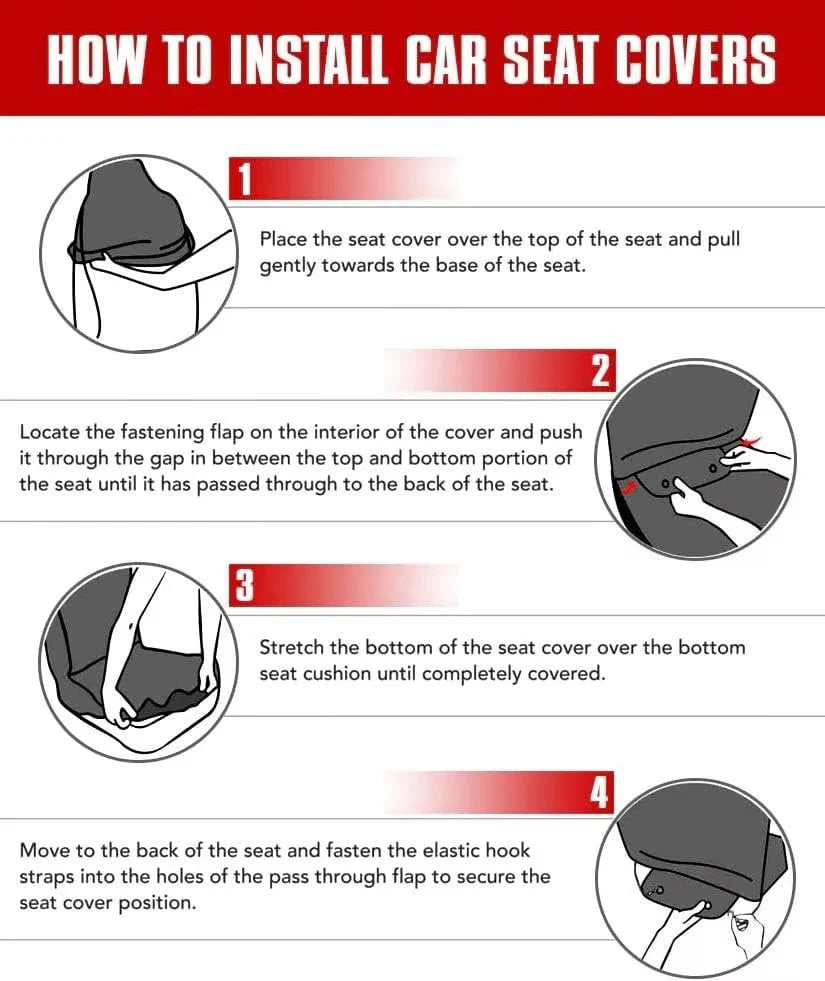 NETILGEN 2 Pcs Kit Cow Print Car Cover Set Stretchy Bucket Saddle Blanket Decorations Car Seat Cover Set Comfy Auto Protector Universal Fit SUV Van Truck Van
