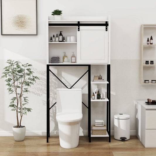 CNCJ Over The Toilet Storage Cabinet Bathroom Shelves