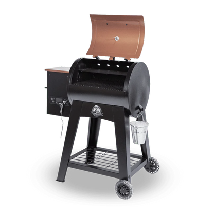 Lexington 540 Sq. In. Wood Pellet Grill With Flame Broiler and Meat Probe