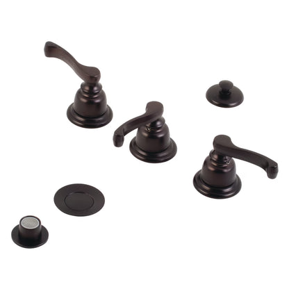 Kingston Brass KB320FL Royale Bidet Faucet, Matte Black