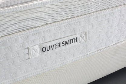 Oliver Smith Organic Cotton 12" Deluxe Sleep Plush w/Cool Memory Foam & Pocket Spring Mattress