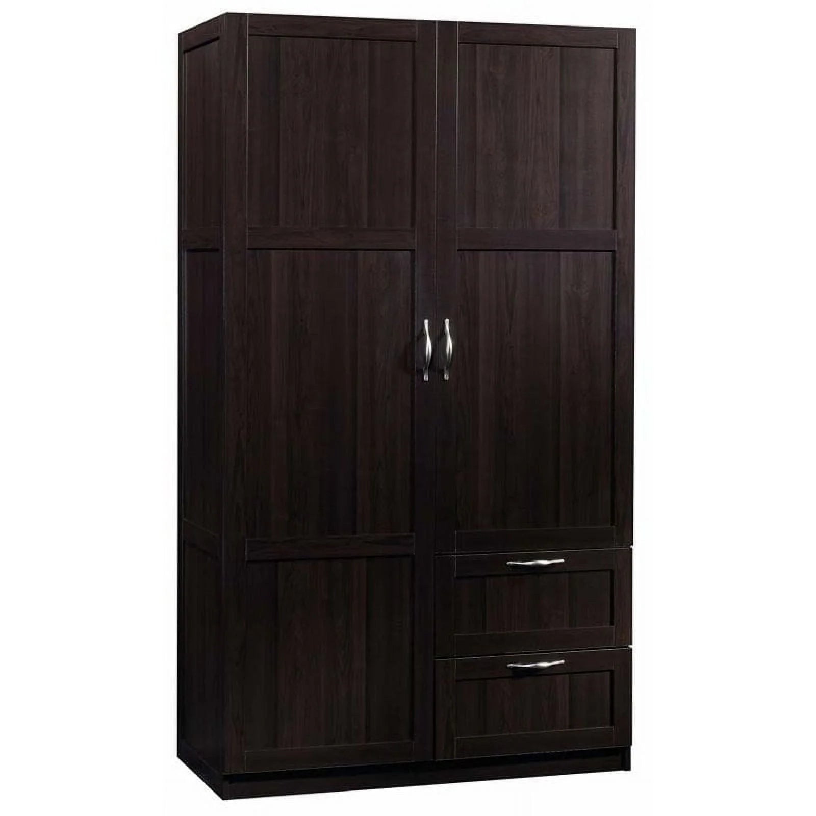 Sauder Wardrobe/Storage Cabinet, Cinnamon Cherry Finish