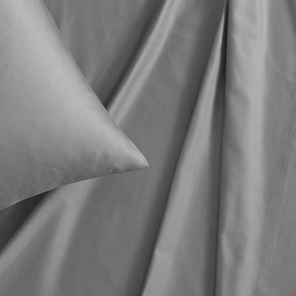 Vera Wang 800 Collection Bed Sheet Set - 800 Thread Count, Silky Smooth Wrinkle-Resistant Bedding, Queen, Grey Steel Grey Queen