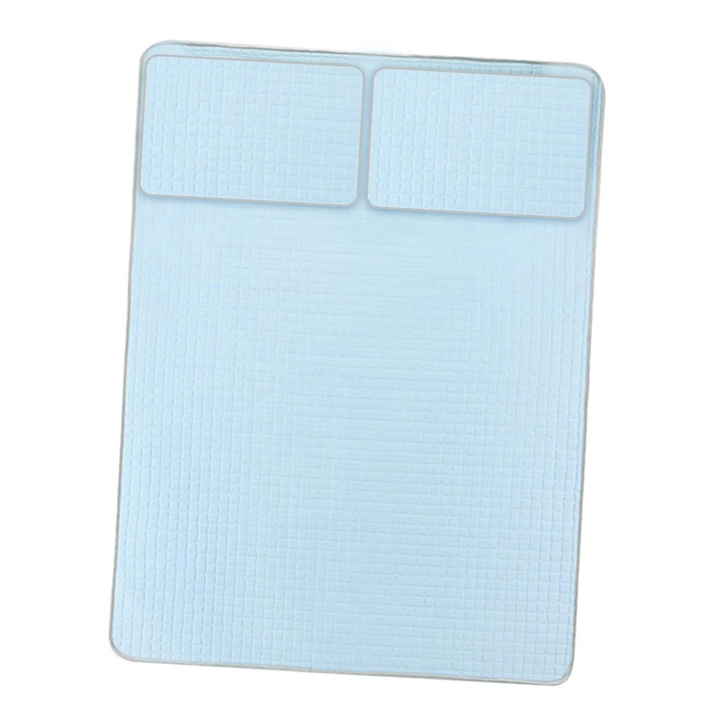 jicheng Cooling Mattress Pad Breathable Lightweight tress Topper Blue 1.5mx2.0m