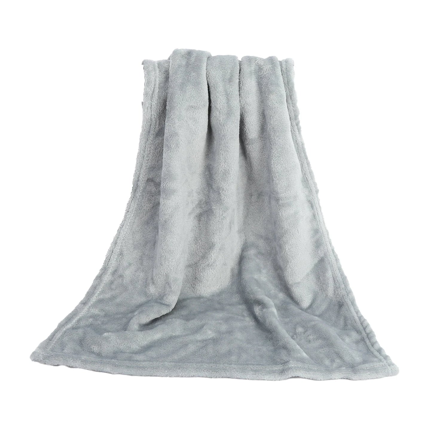 Visland Small Fleece Throw Blanket for Couch/Sofa/Bed,Plush Soft Blankets and Throws,Lightweight and Cozy