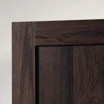 Sauder Wardrobe/Storage Cabinet, Cinnamon Cherry Finish
