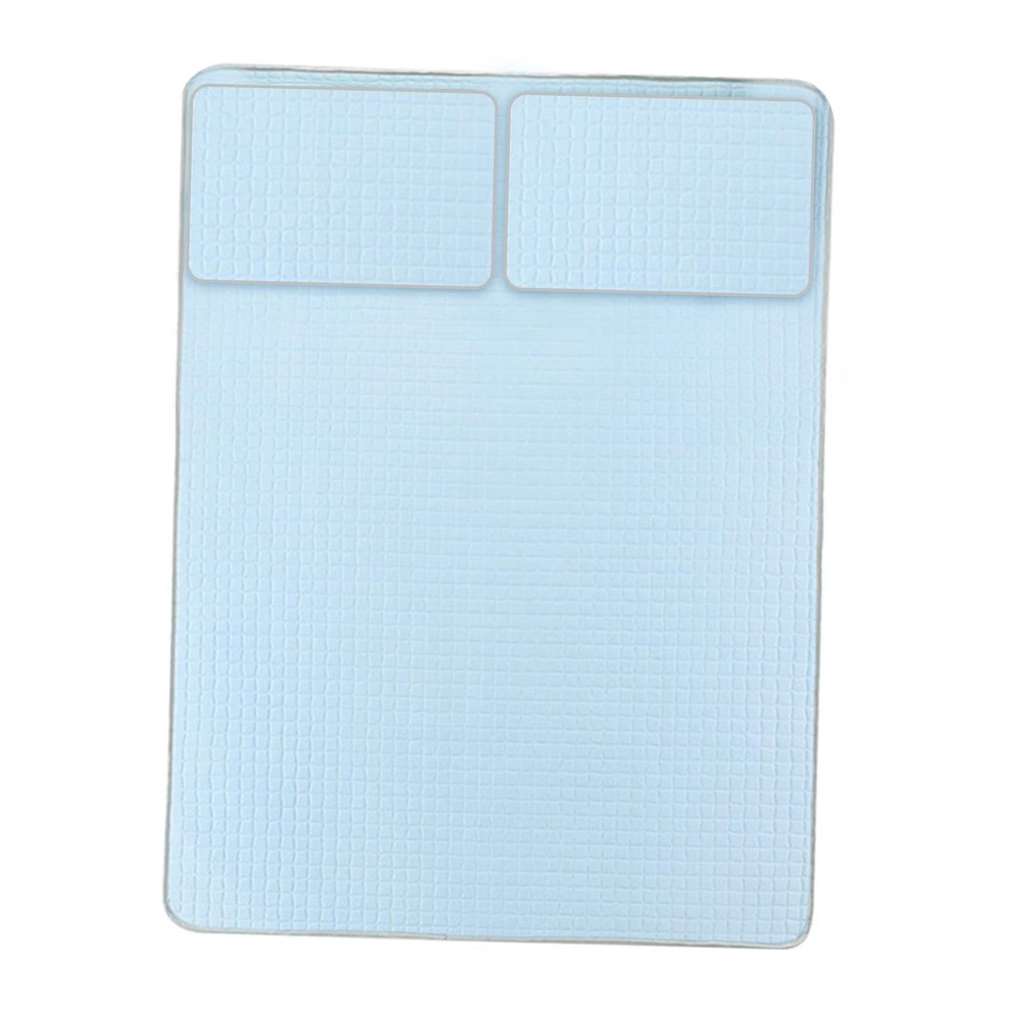 jicheng Cooling Mattress Pad Breathable Lightweight tress Topper Blue 1.5mx2.0m