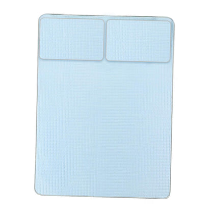 jicheng Cooling Mattress Pad Breathable Lightweight tress Topper Blue 1.5mx2.0m