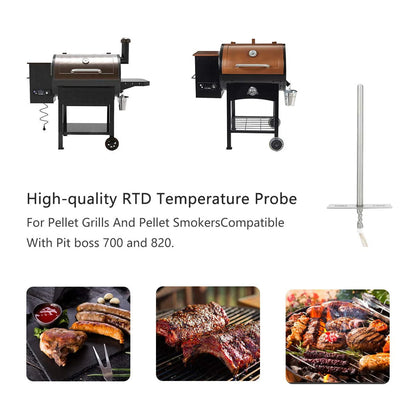 YAOAWE Replacement RTD Temperature Probe Sensor for Pit Boss 700 and 820 Series Wood Pellet Grills