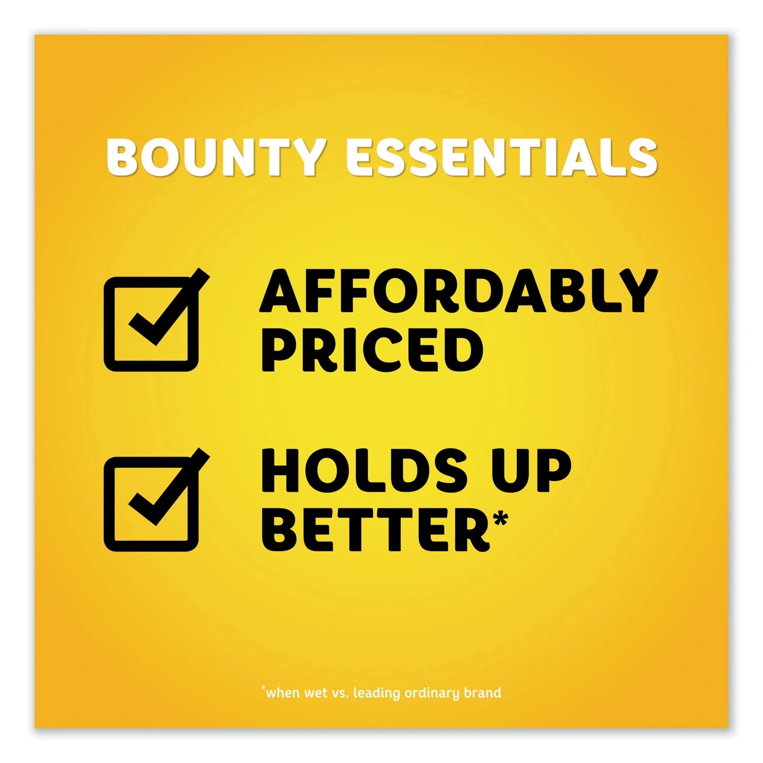 Bounty 74657 Essentials Paper Towels - 40 Sheets Per Roll - 30 Rolls Per Carton