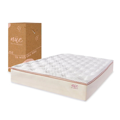 nue by Novaform Plush Pillowtop 12" Gel Memory Foam Mattress, Full
