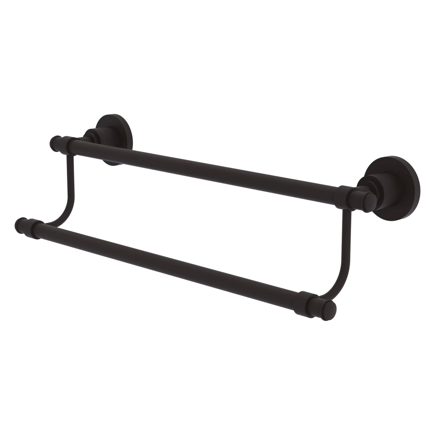 Washington Square Collection 30-in Double Towel Bar in Brushed Bronze