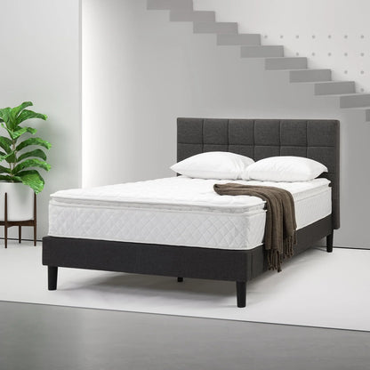 Zinus Dream Pillow Top 10" Hybrid Mattress - Comfort Foam and Pocket Spring, Queen