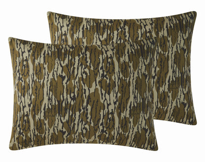 Mossy Oak Bottomland Microfiber Full Size Bed in a Bag Microfiber Adult Bedding for Hunting Lodge or Cabin